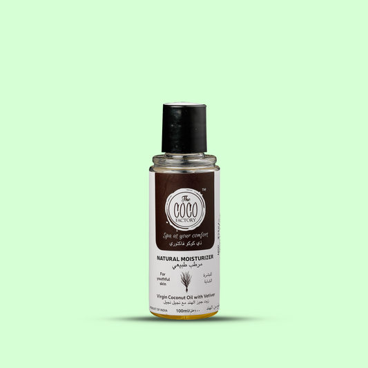 Virgin coconut oil with Vetiver